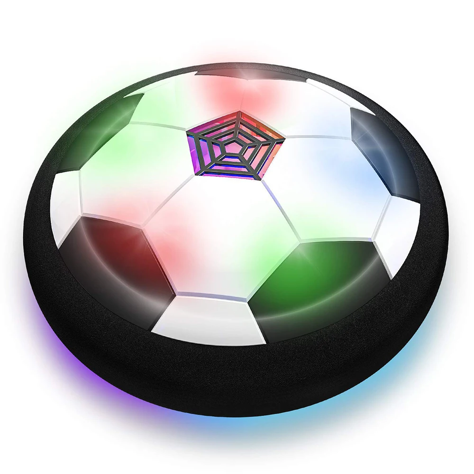 LED Hover Soccer Ball Toy for Kids Indoor Football Game