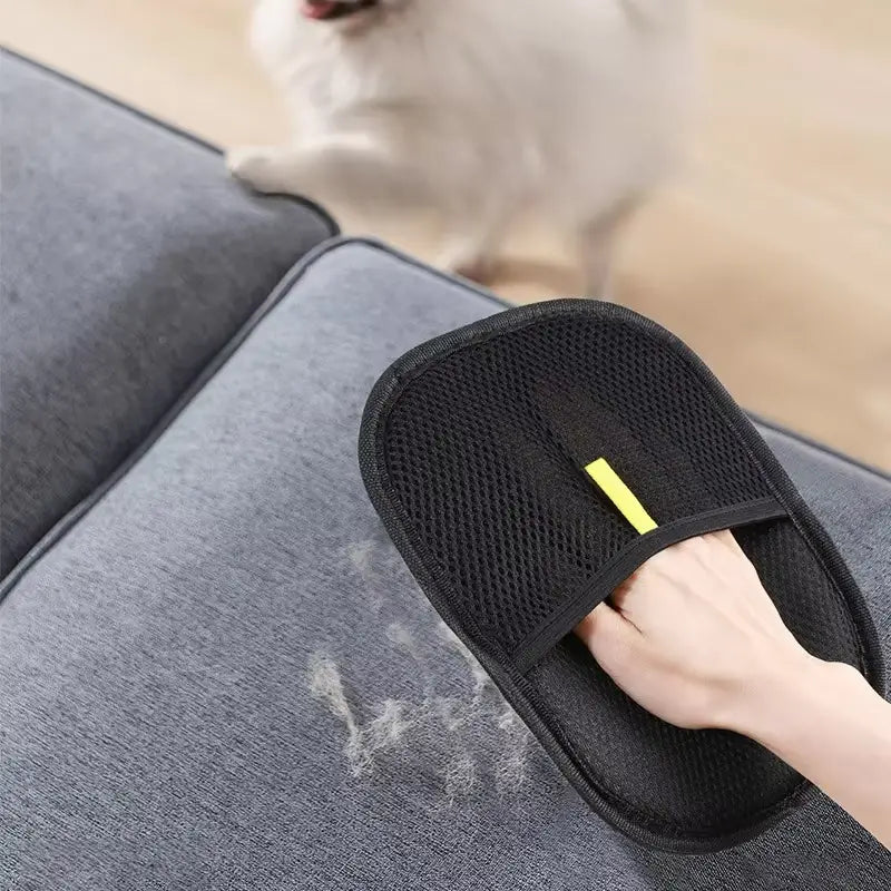 Reusable Pet Hair Remover Gloves for Cats and Dogs