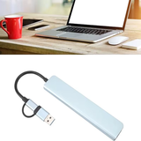 8 in 1 USB C Hub with Card Reader and Audio Port