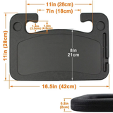 Car Steering Wheel Tray Table for Food, Drinks and Laptop