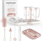 Baby Bottle Brush Kit with Push Press Foam Cleaning Design