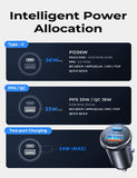 69W USB C Fast Car Charger Adapter