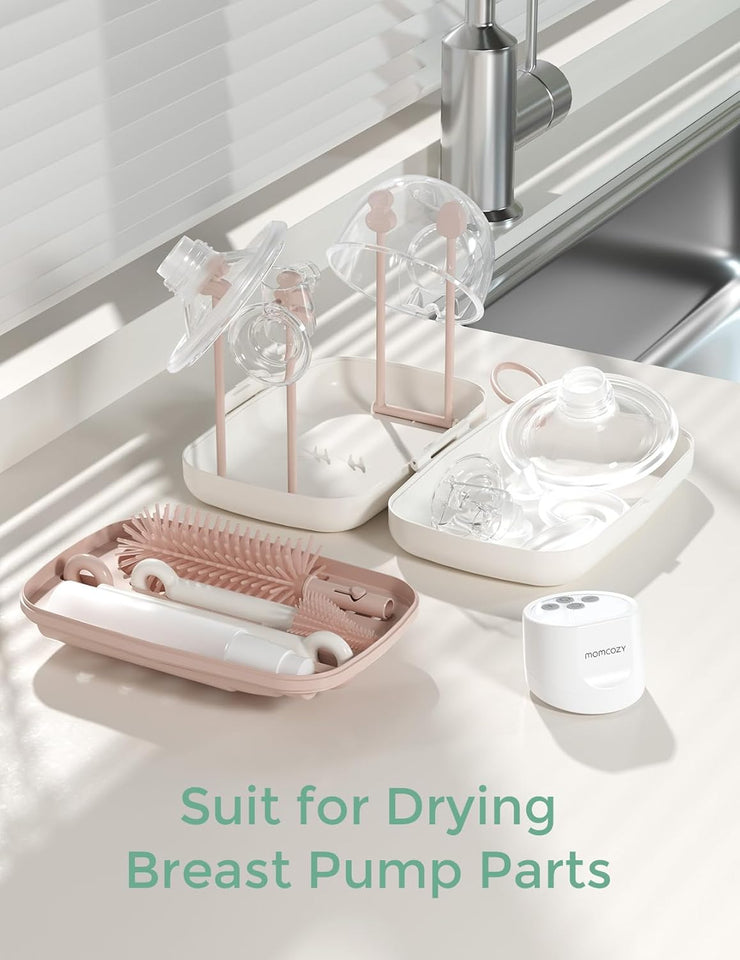 Baby Bottle Brush Kit with Push Press Foam Cleaning Design