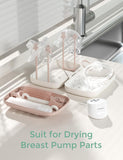 Baby Bottle Brush Kit with Push Press Foam Cleaning Design