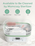 Baby Bottle Brush Kit with Push Press Foam Cleaning Design