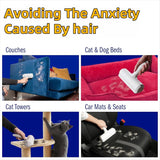 Reusable Pet Hair Remover Roller Brush for Dogs & Cats – Fur Cleaning Tool