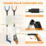 32 Inch Rotating Reacher Grabber Tool