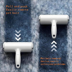 Reusable Pet Hair Remover Roller Brush for Dogs & Cats – Fur Cleaning Tool
