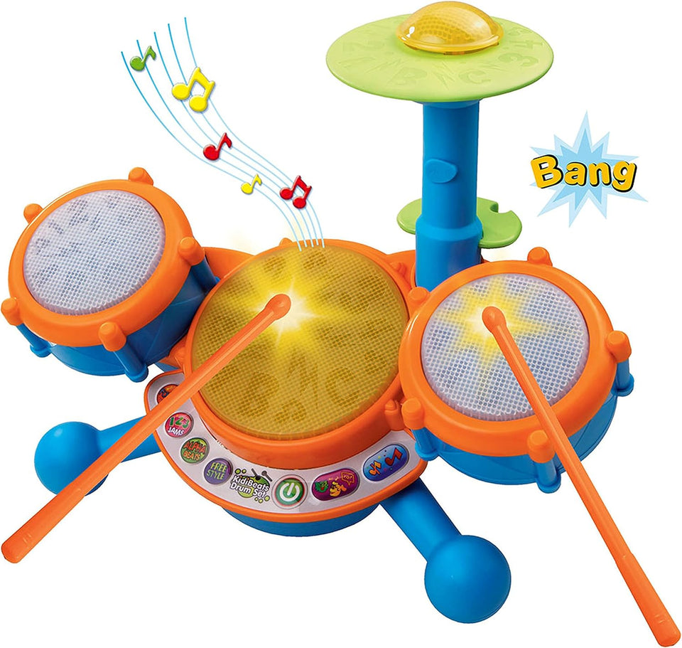 VTech KidiBeats Musical Drum Set for Toddlers