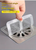 Self Adhesive Floor Drain Mesh Filter Sticker (Hairs and Insects Blocker)