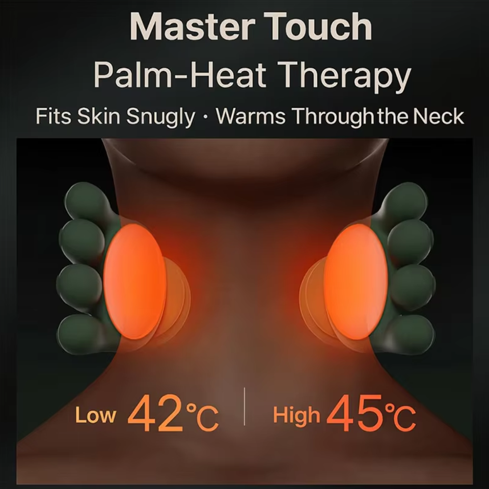 Neck and Shoulder Kneading Massager  3 Level Strength Modes