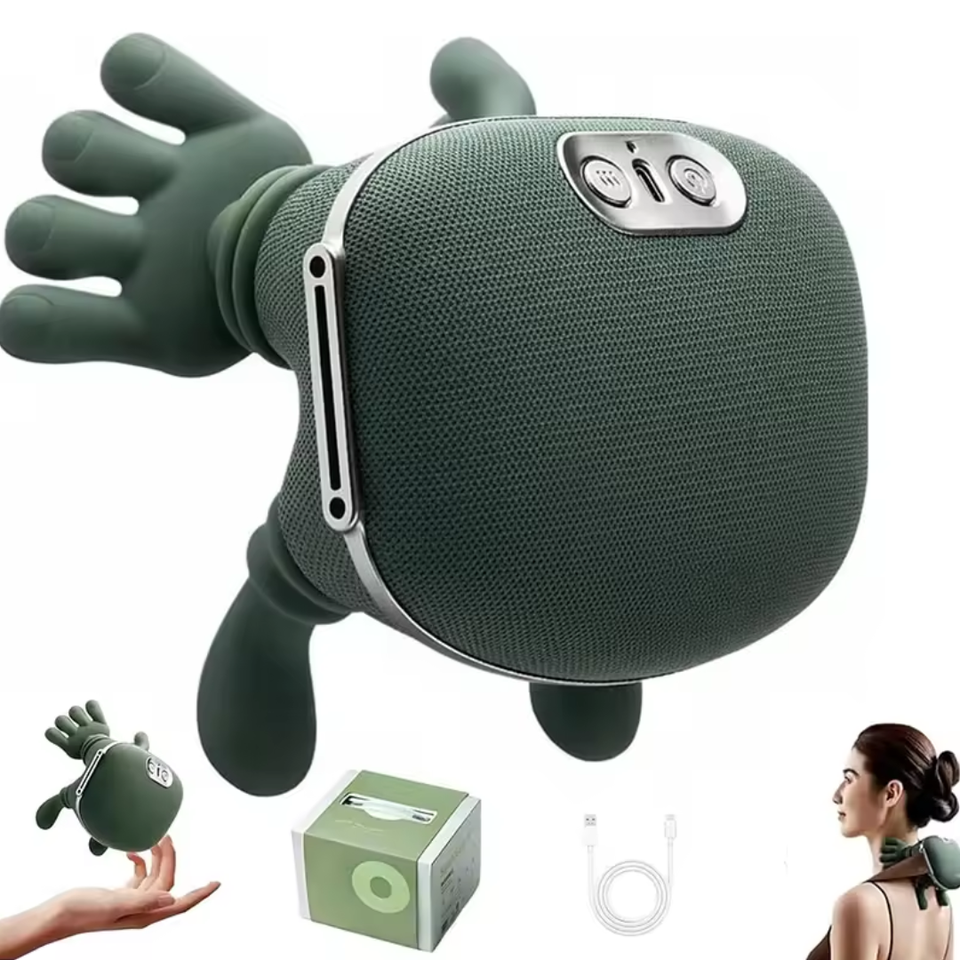 Neck and Shoulder Kneading Massager  3 Level Strength Modes