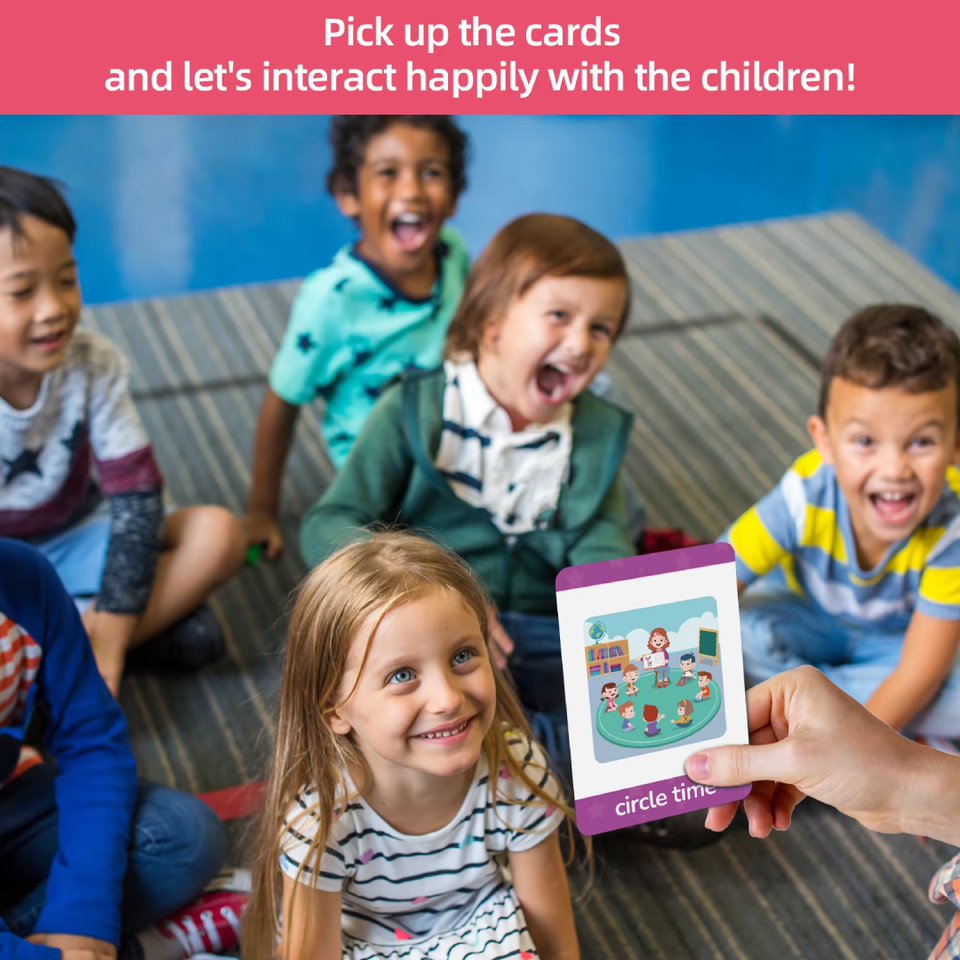 Daily Routine Cards 20 Pack Visual Aid Teaching Tools