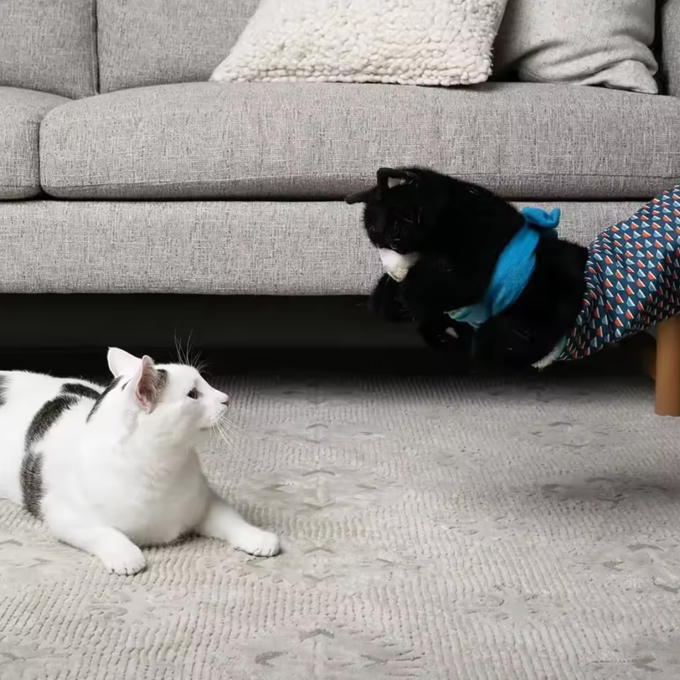 Pet Toy Gloves for Cats Interactive Wrestling Puppet Gloves