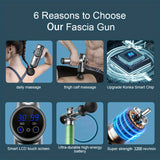 Deep Tissue Massage Gun for Pain Relief – 8 Heads | Portable Muscle Massager