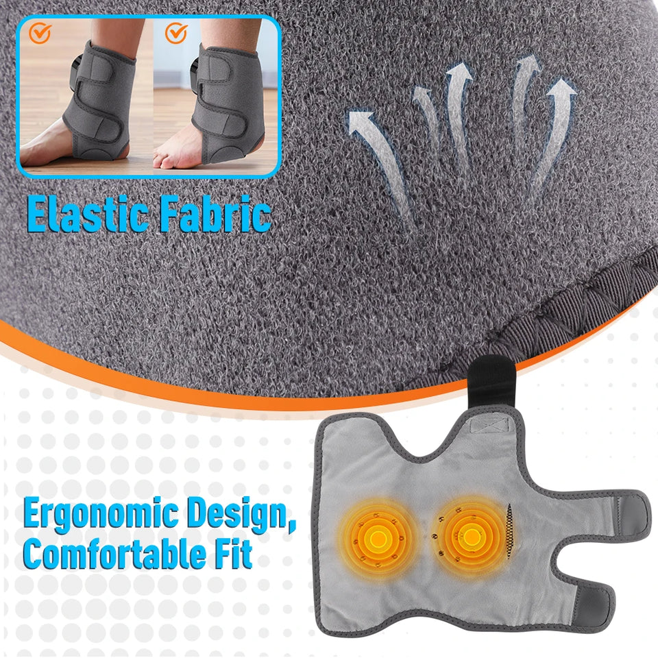 Electric Heating Massager for Foot, Ankle and Wrist