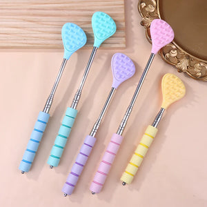Extendable Cactus Back Scratcher for Pets Retractable Massager