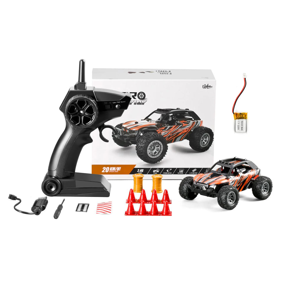 1:32 Mini RC Car 20 km/h 2.4GHz Off Road Drift Crawler
