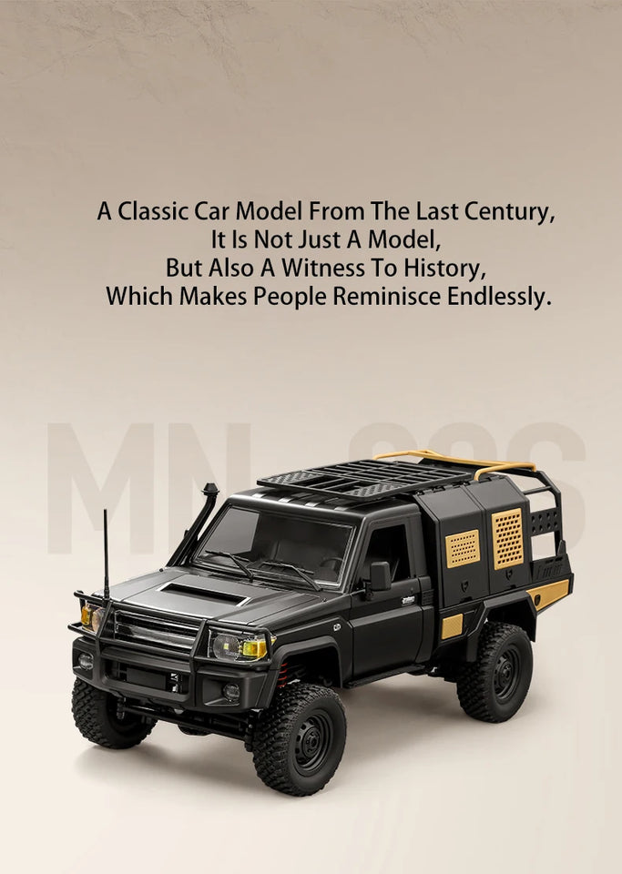 MN82S 1:12 4WD RC Crawler Pickup Truck (LC79 Style)