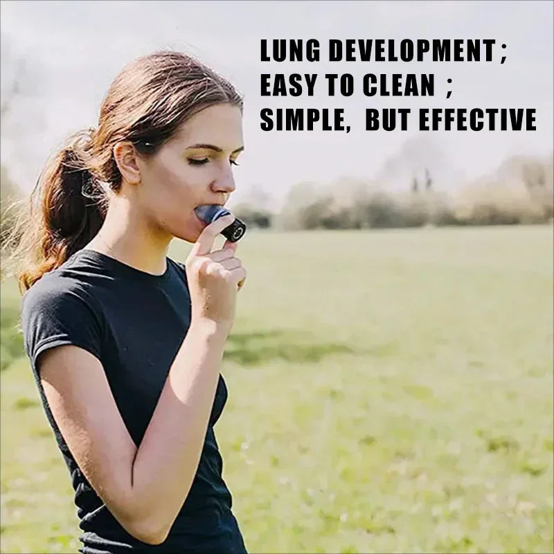 Silicone Breathing Exercise Device