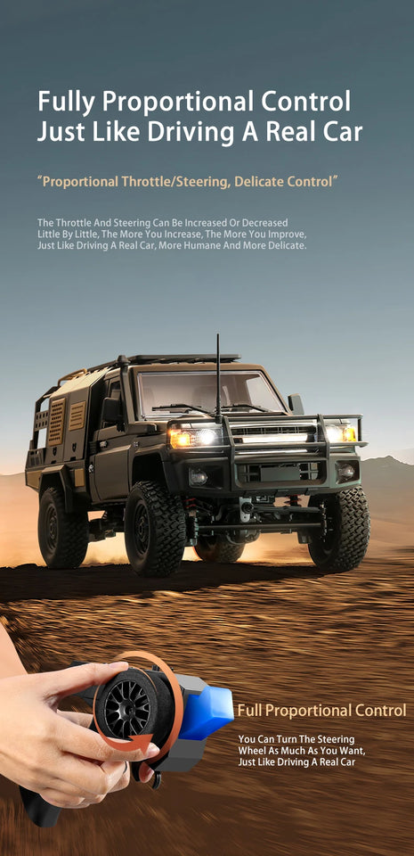 MN82S 1:12 4WD RC Crawler Pickup Truck (LC79 Style)