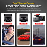 4K Dash Cam Car Camera with Night Vision and GPS