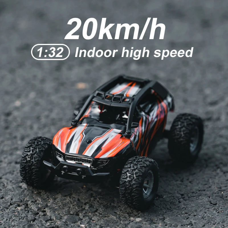 1:32 Mini RC Car 20 km/h 2.4GHz Off Road Drift Crawler