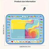 Magic Water Drawing Mat with Reusable Pens for Kids