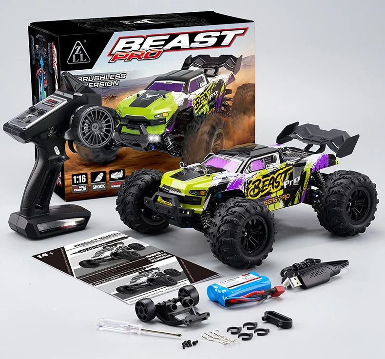 SG116MAX Brushless 1:16 4WD RC Drift Car (Up to 80 km/h)