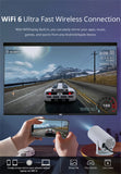 Portable Android 11 Projector WiFi 6 Bluetooth 5.0 720p Native 4K Support