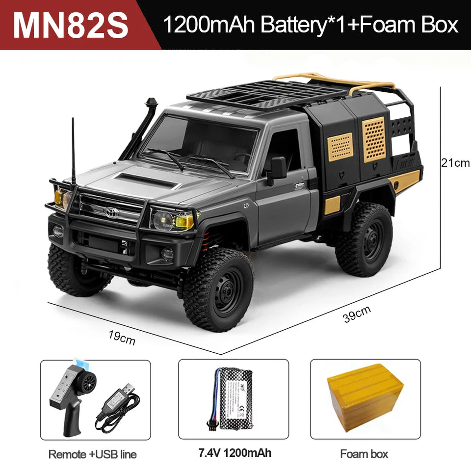 MN82S 1:12 4WD RC Crawler Pickup Truck (LC79 Style)