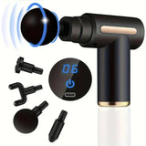 Deep Tissue Massage Gun for Pain Relief – 8 Heads | Portable Muscle Massager