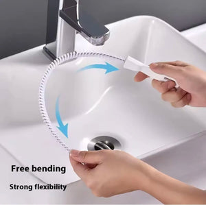 Pipe Sink Unblocker Drain Cleaning Brush Tool