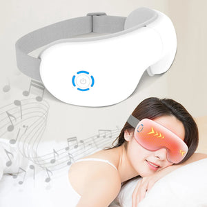 Heated Eye Massager, Vibration & Music for Complete Eye Relaxation