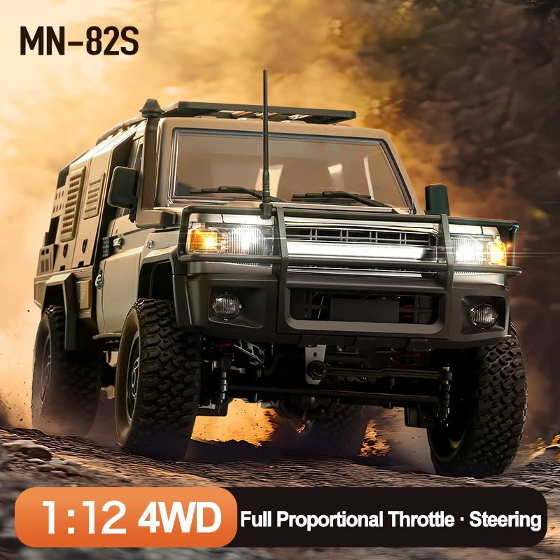 MN82S 1:12 4WD RC Crawler Pickup Truck (LC79 Style)