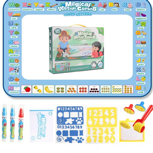 Magic Water Drawing Mat with Reusable Pens for Kids