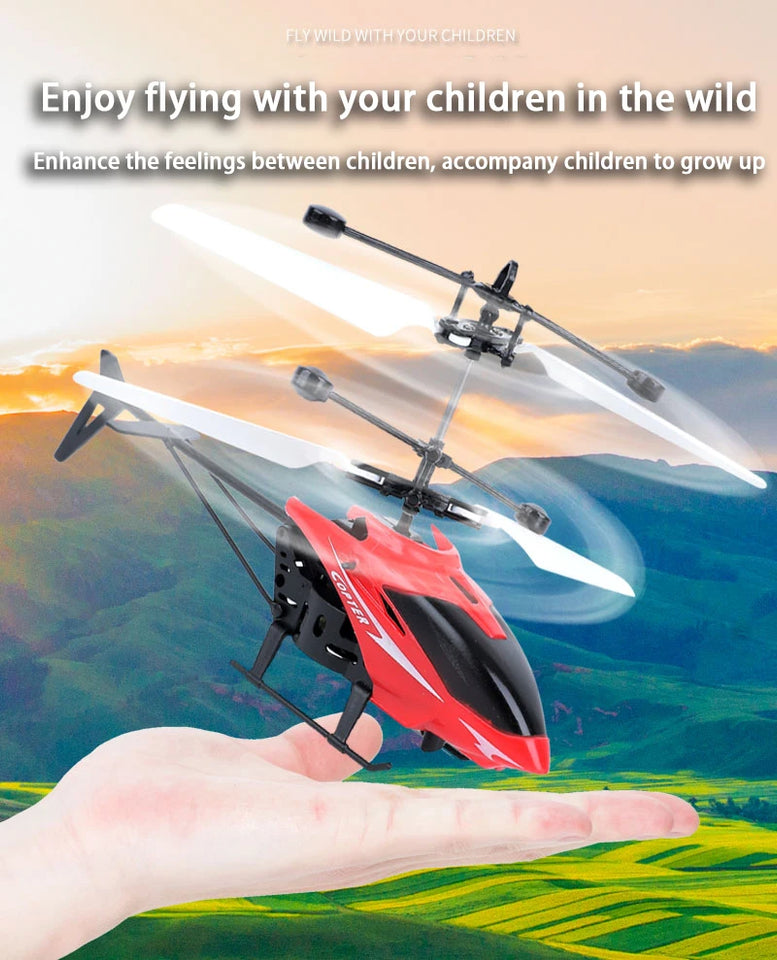 Rechargeable Mini RC Drone Helicopter for Kids