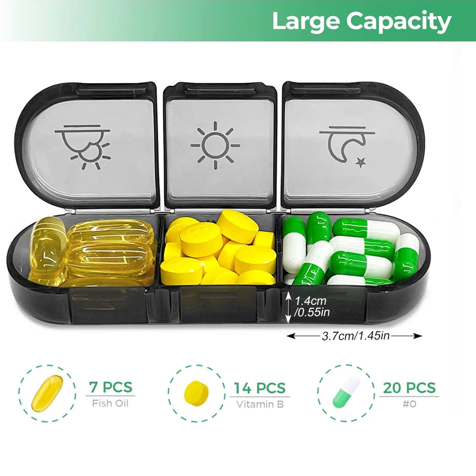 7-Day Pill Organizer Box