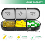 7-Day Pill Organizer Box