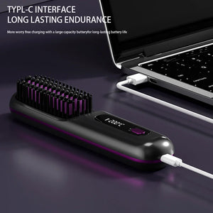 Mini Ceramic Hair Straightening Comb