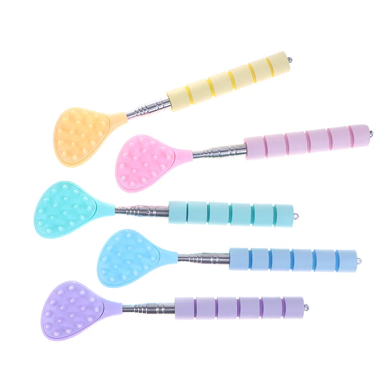 Extendable Cactus Back Scratcher for Pets Retractable Massager