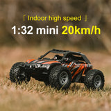 1:32 Mini RC Car 20 km/h 2.4GHz Off Road Drift Crawler
