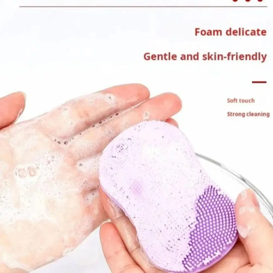 Silicone Facial Cleansing Brush Deep Pore Exfoliator