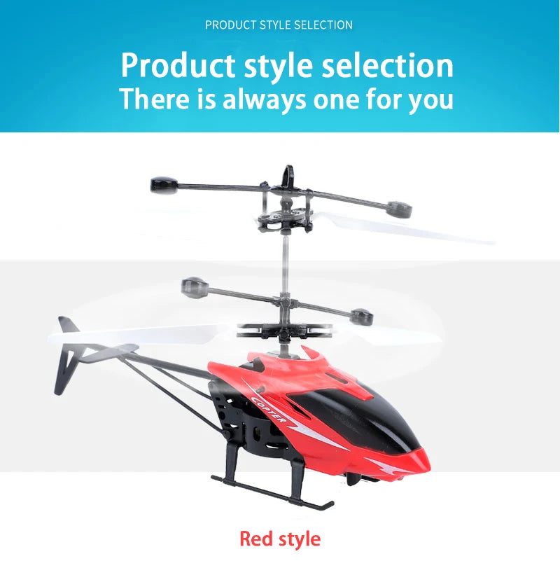 Rechargeable Mini RC Drone Helicopter for Kids