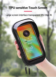 Bicycle Phone Bag with Touch Screen and Large Storage