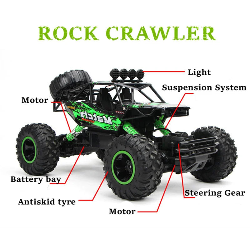 4WD RC Off Road Buggy 2.4G (1:12 or 1:16)
