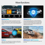 4K Dash Cam Car Camera with Night Vision and GPS