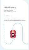 Rechargeable Smart Toy Car for Kids Obstacle Sensing and Fun Lights