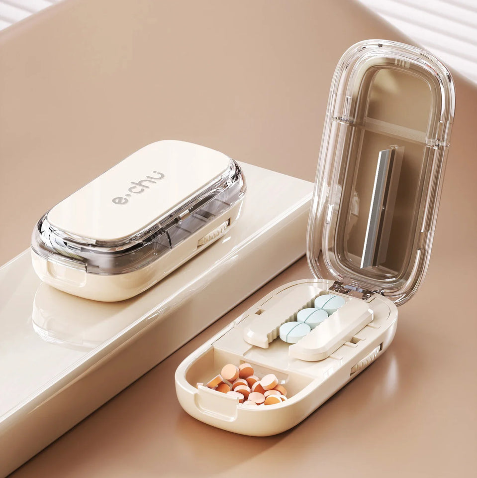 Pill Cutter & Storage Box