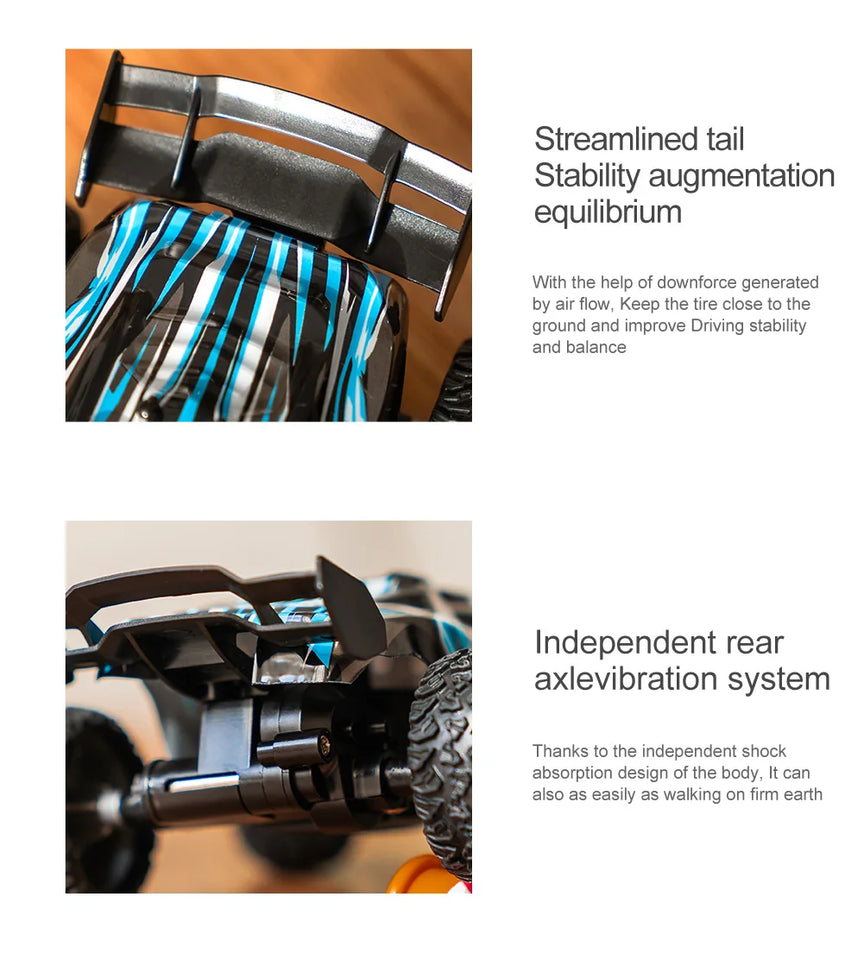 1:32 Mini RC Car 20 km/h 2.4GHz Off Road Drift Crawler